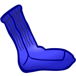 sock - coloured